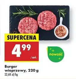 Biedronka Burger wieprzowy Kraina Mięs oferta