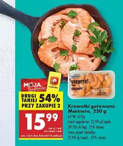 Biedronka Krewetki białe gotowane Marinero oferta