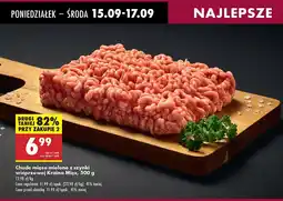 Biedronka Mięso mielone z szynki wieprzowej Kraina Mięs oferta