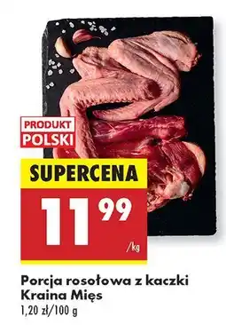 Biedronka Porcja rosołowa z kaczki Kraina Mięs oferta