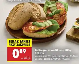 Biedronka Bułka poranna fitness Biedronka oferta
