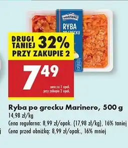 Biedronka Ryba po grecku Marinero oferta