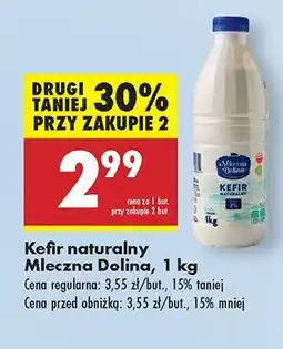Biedronka Kefir naturalny Mleczna Dolina oferta