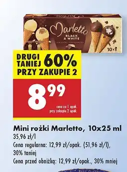 Biedronka Mini rożki Marletto oferta