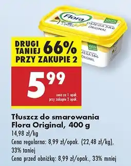 Biedronka Tłuszcz do smarowania Flora Original oferta