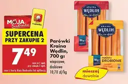 Biedronka Parówki Kraina Wędlin oferta