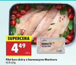 Biedronka Filet bez skóry z karmazyna Marinero oferta