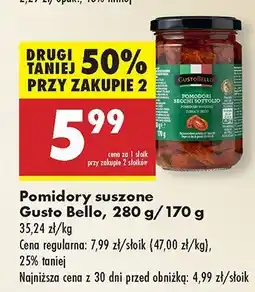 Biedronka Pomidory suszone Gusto Bello oferta
