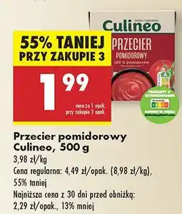 Biedronka Przecier pomidorowy Culineo oferta