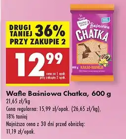 Biedronka Wafle Baśniowa Chatka oferta