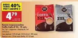 Biedronka Kawa rozpuszczalna Coffo Cafe d'Or 2w1, 3w1 oferta