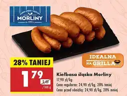 Biedronka Kiełbasa śląska Morliny oferta