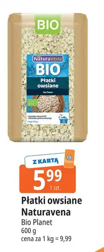 E.Leclerc Płatki owsiane Naturavena Bio Planet oferta