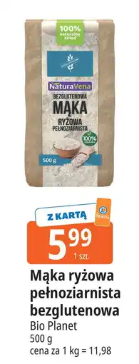 E.Leclerc Mąka ryżowa pełnoziarnista bezglutenowa Bio Planet oferta