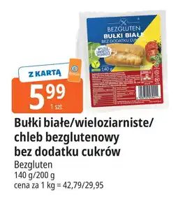 E.Leclerc Bułki białe/wieloziarniste/chleb bezglutenowy bez dodatku cukrów oferta