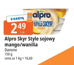 E.Leclerc Deser Alpro Skyr Style sojowy mango/wanilia Danone oferta