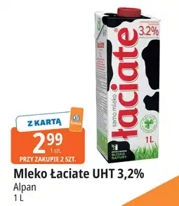 E.Leclerc Mleko łaciate UHT 3,2% Alpan oferta