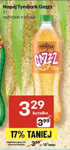 Delikatesy Centrum Napój Tymbark Gazzz oferta