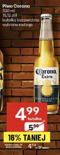 Delikatesy Centrum Piwo Corona oferta