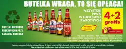 Biedronka Piwa w butelkach zwrotnych oferta