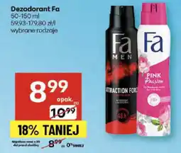 Delikatesy Centrum Dezodorant Fa oferta