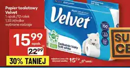 Delikatesy Centrum Papier toaletowy Velvet oferta
