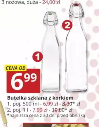 Prymus-AGD Butelka szklana z korkiem oferta