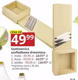 Prymus-AGD Szatkownica szufladkowa drewniana oferta