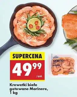 Biedronka Krewetki białe gotowane Marinero oferta