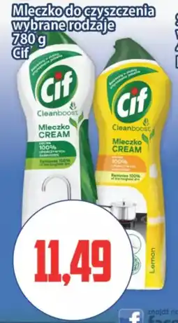 Kupiec Mleczko do czyszczenia Cif oferta