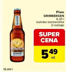 Carrefour Express Piwo GRIMBERGEN oferta