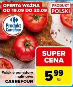 Carrefour Express Polskie pomidory malinowe CARREFOUR oferta