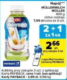 Carrefour Express Napój MÜLLERMILCH MÜLLER oferta