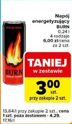 Carrefour Express Napój energetyzujący BURN oferta