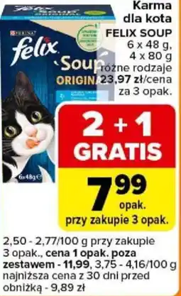 Carrefour Express Karma dla kota FELIX SOUP oferta
