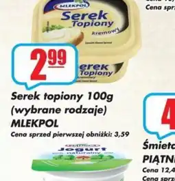Sezamek Serek topiony Mlekpol oferta