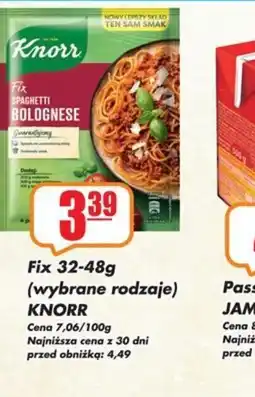 Sezamek Fix Knorr oferta