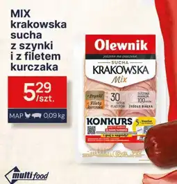 Dantex Mix Krakowska Sucha z szynki i z filetem kurczaka Olewnik oferta