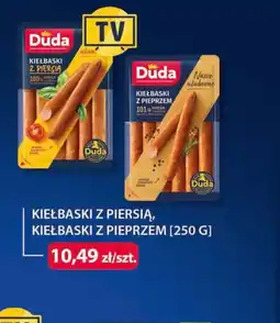 Dantex Kiełbaski z piersią, kiełbaski z pieprzem Duda oferta