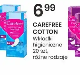 Sekret Urody Wkładki higieniczne Carefree Cotton oferta