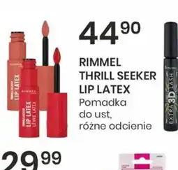 Sekret Urody Rimmel Thrill Seeker Lip Latex oferta