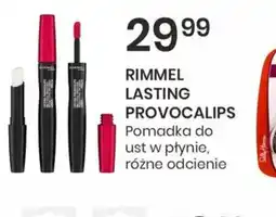 Sekret Urody Rimmel Lasting Provocalips oferta