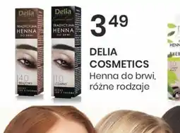 Sekret Urody Delia Cosmetics Henna do brwi oferta