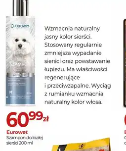 Zoo Karina Eurowet Szampon do białej sierści oferta