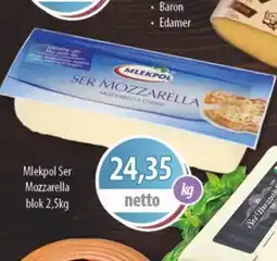 DUO-TES Ser Mozzarella Mlekpol oferta