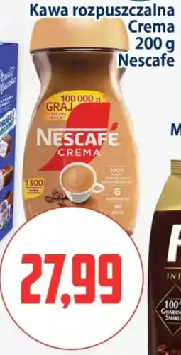 Kupiec Kawa rozpuszczalna Crema Nescafe oferta