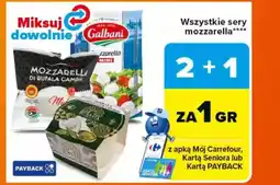 Carrefour Wszystkie sery mozzarella oferta