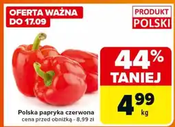 Carrefour Polska papryka czerwona oferta