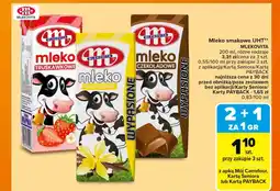 Carrefour Mleko smakowe uht mlekovita oferta