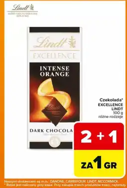 Carrefour Czekolada excellence lindt oferta